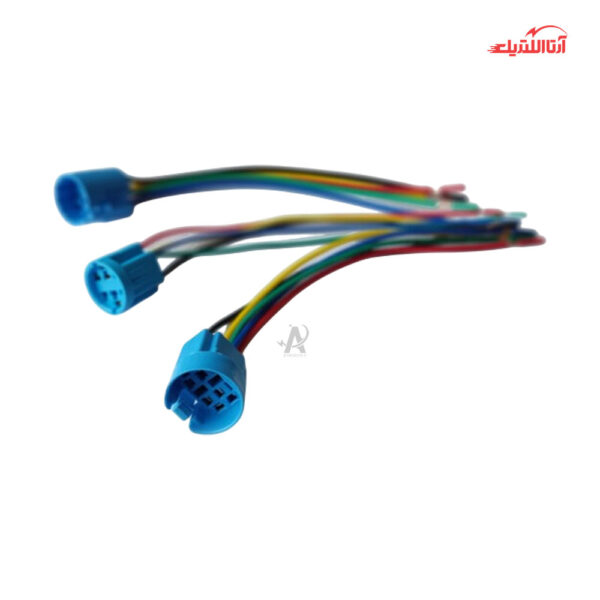 کلید سلکتوری 3 حالته چراغ دار سایز 22 JBH