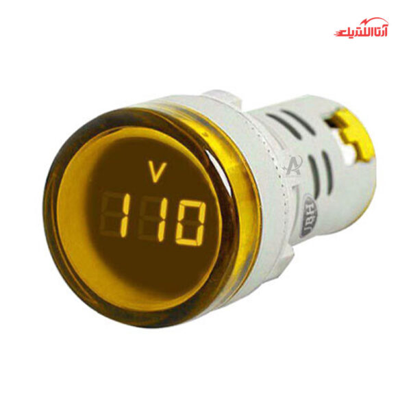 چراغ سیگنال ولت متر گرد JBH کد DI 22-V-R