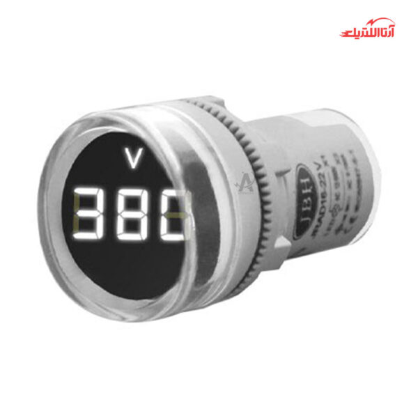 چراغ سیگنال ولت متر گرد JBH کد DI 22-V-R