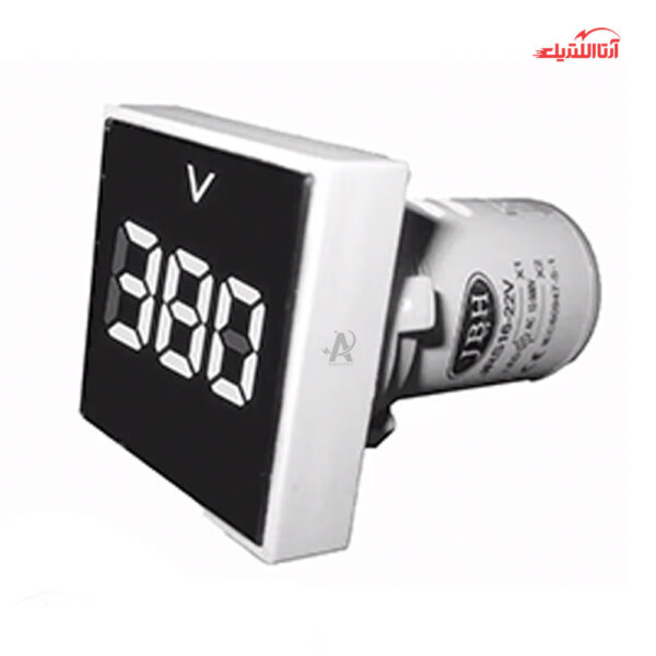 چراغ سیگنال ولت متر مربع JBH کد DI 22-V-S