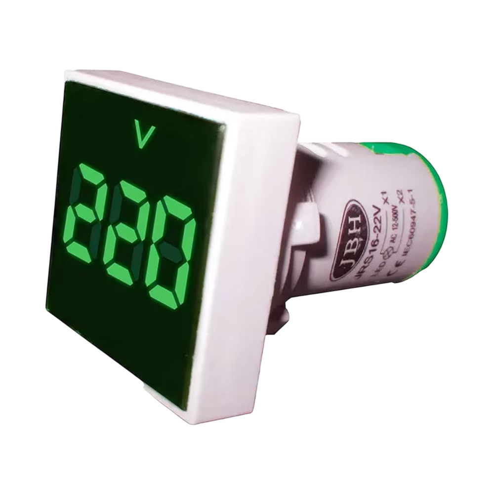 چراغ سیگنال ولت متر مربع JBH کد DI 22-V-S