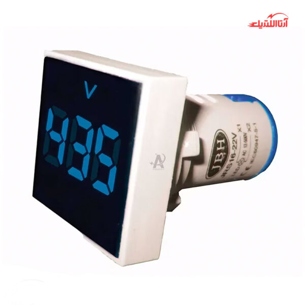 چراغ سیگنال ولت متر مربع JBH کد DI 22-V-S