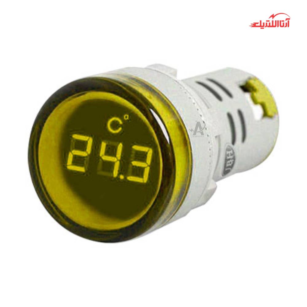 چراغ سیگنال ترمومتر گرد JBH کد DI 22-TH-R