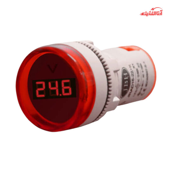 چراغ سیگنال ولت متر DC گرد JBH کد DI 22-VDC-R