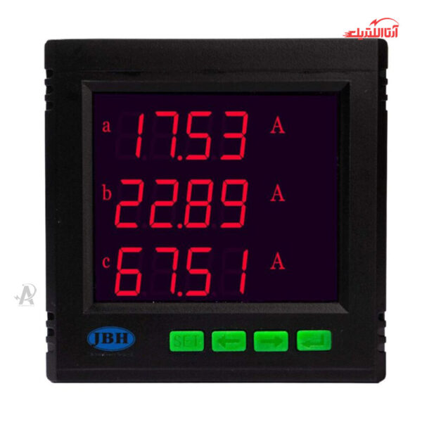 پاور متر 3 فاز مدباس مولتی فانکشن JBH