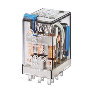 رله شیشه ای 8 پایه 3 کنتاکت 24 ولت AC فیندر کد 55.33.8.024.0050