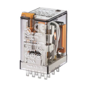 رله شیشه ای 8 پایه 4 کنتاکت 12 ولت DC فیندر کد 55.34.9.012.0094