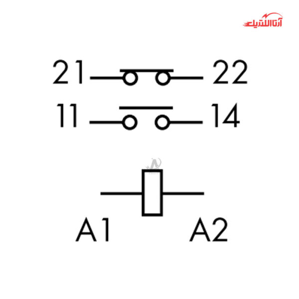 رله شیشه ای 5 پایه تک کنتاکت 24 ولت DC فیندر کد 65.31.9.024.0000