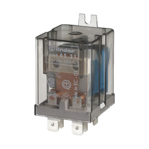 رله شیشه ای 5 پایه تک کنتاکت 24 ولت DC فیندر کد 65.31.9.024.0000