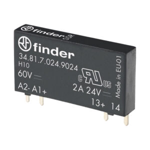 رله اتو کوپر 8 پایه تک کنتاکت 24 ولت DC فیندر کد 34.81.7.024.9024