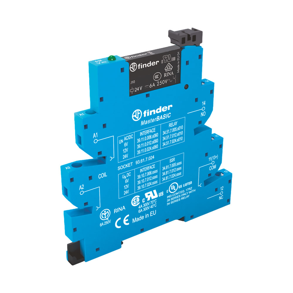ماژول تک کنتاکت 12 ولت AC/DC فیندر کد 39.11.0.012.0060