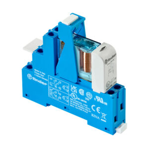 ماژول 2 کنتاکت 24 ولت DC فیندر با نگهدارنده فلزی کد 48.52.7.024.0050