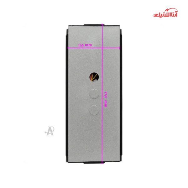 پنل آیفون تصویری کارتی 3 واحدی تابا مدل سهند TVP-1860