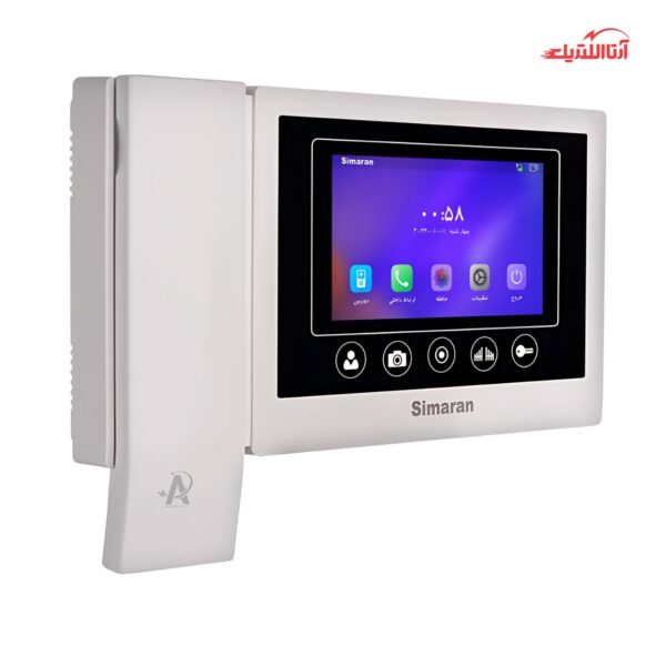 مانیتور آیفون تصویری4.3 اینچ حافظه دار HD سیماران مدل 43D