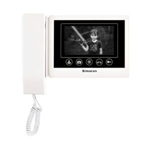 مانیتور آیفون تصویری4.3 اینچ حافظه دار HD سیماران مدل 43D