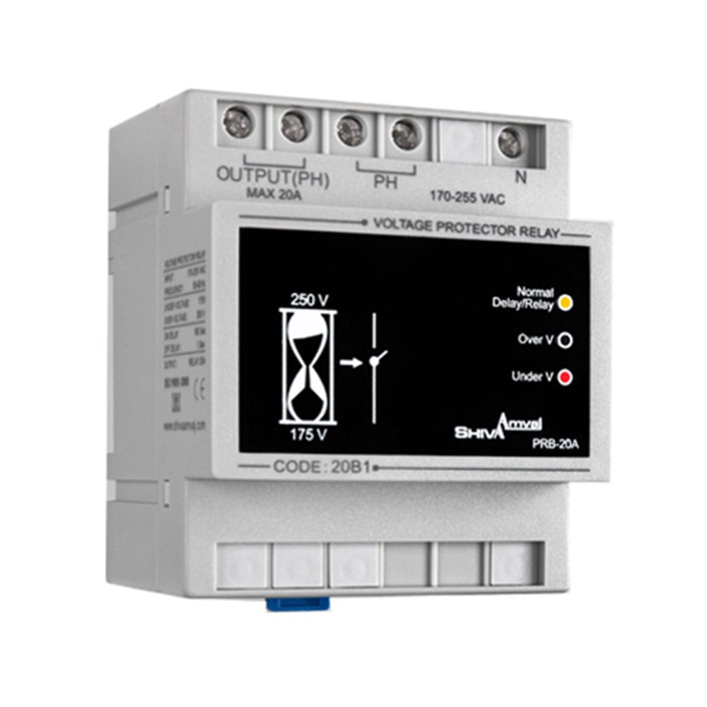 محافظ ولتاژ 20 آمپر شیوا امواج مدل PRB-20A کد 20B1