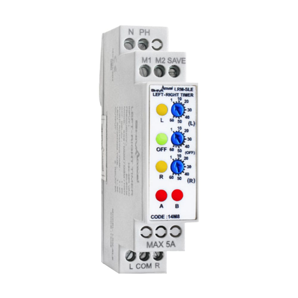 تایمر چپ گرد راست گرد سری M شیوا امواج مدل LRM-SLE کد 14M8