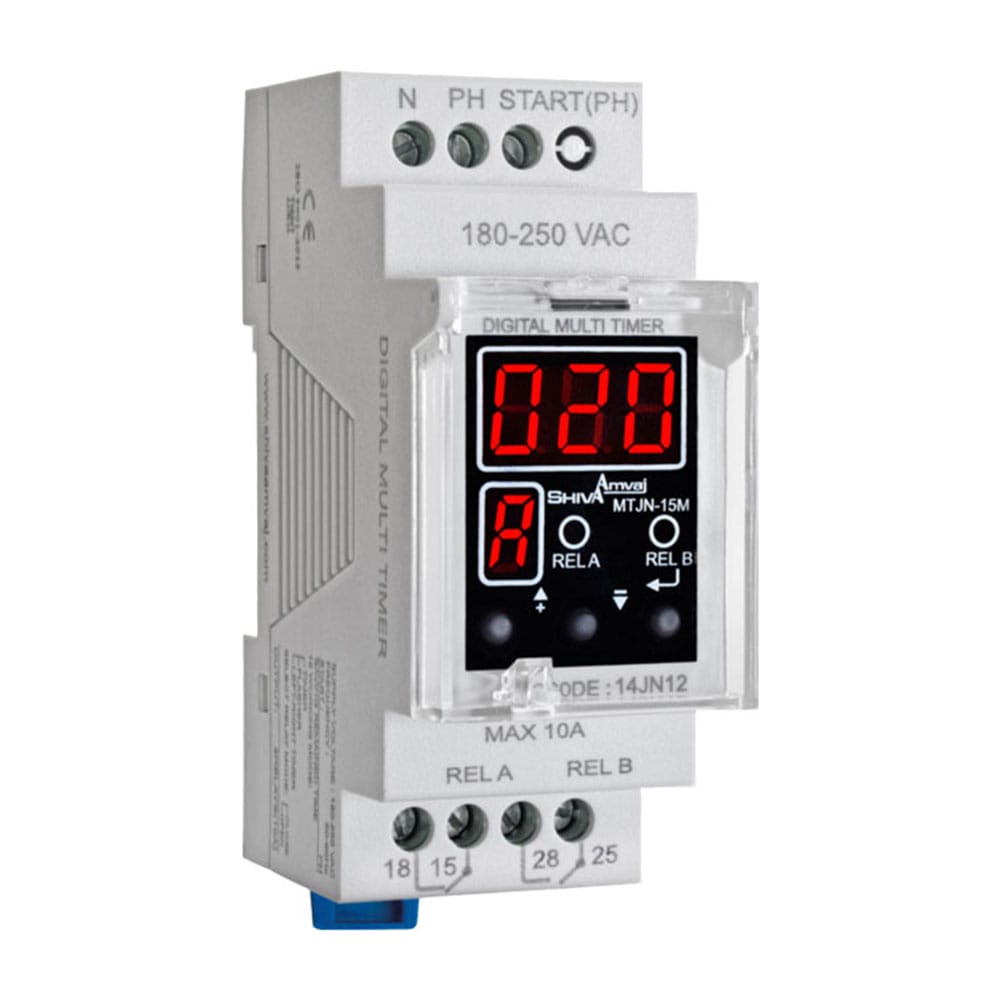 مولتی تایمر دیجیتال شیوا امواج مدل MTJN-15M کد 14JN12