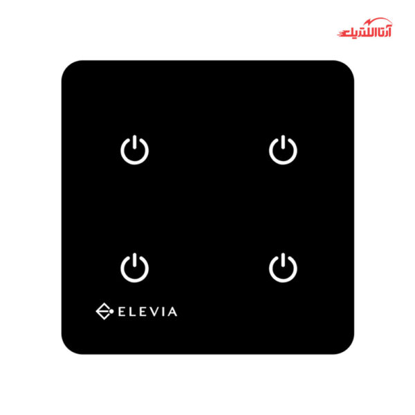کلید لمسی چهار پل هوشمند الویا مدل SL-1014