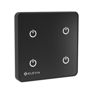 کلید لمسی چهار پل هوشمند الویا مدل SL-1014