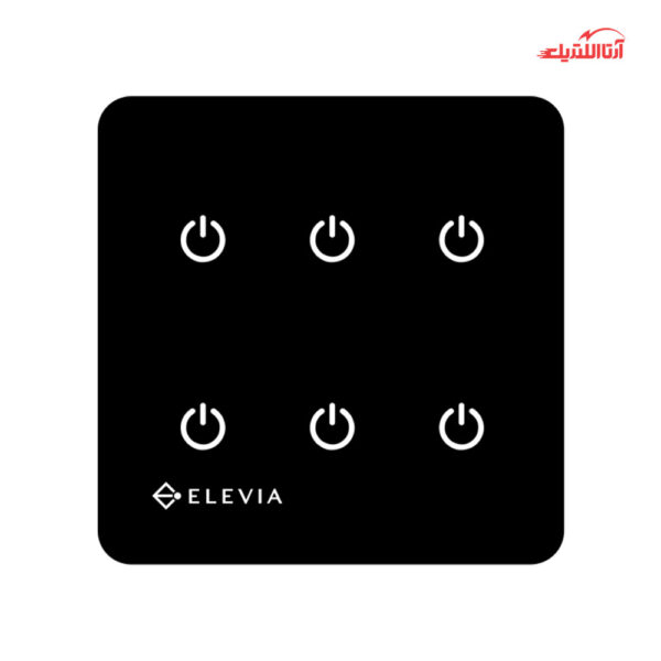کلید لمسی شش پل هوشمند الویا مدل SL-1015