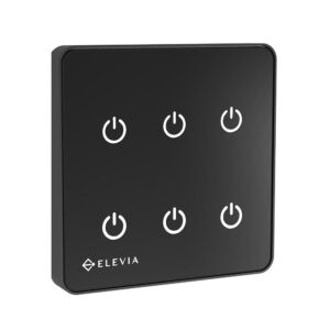 کلید لمسی شش پل هوشمند الویا مدل SL-1015