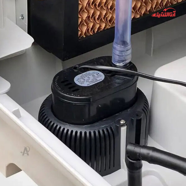 کولر پلیمری سلولزی بالا زن مخزن دار نیرو تهویه البرز مدل NTAC3/150UT