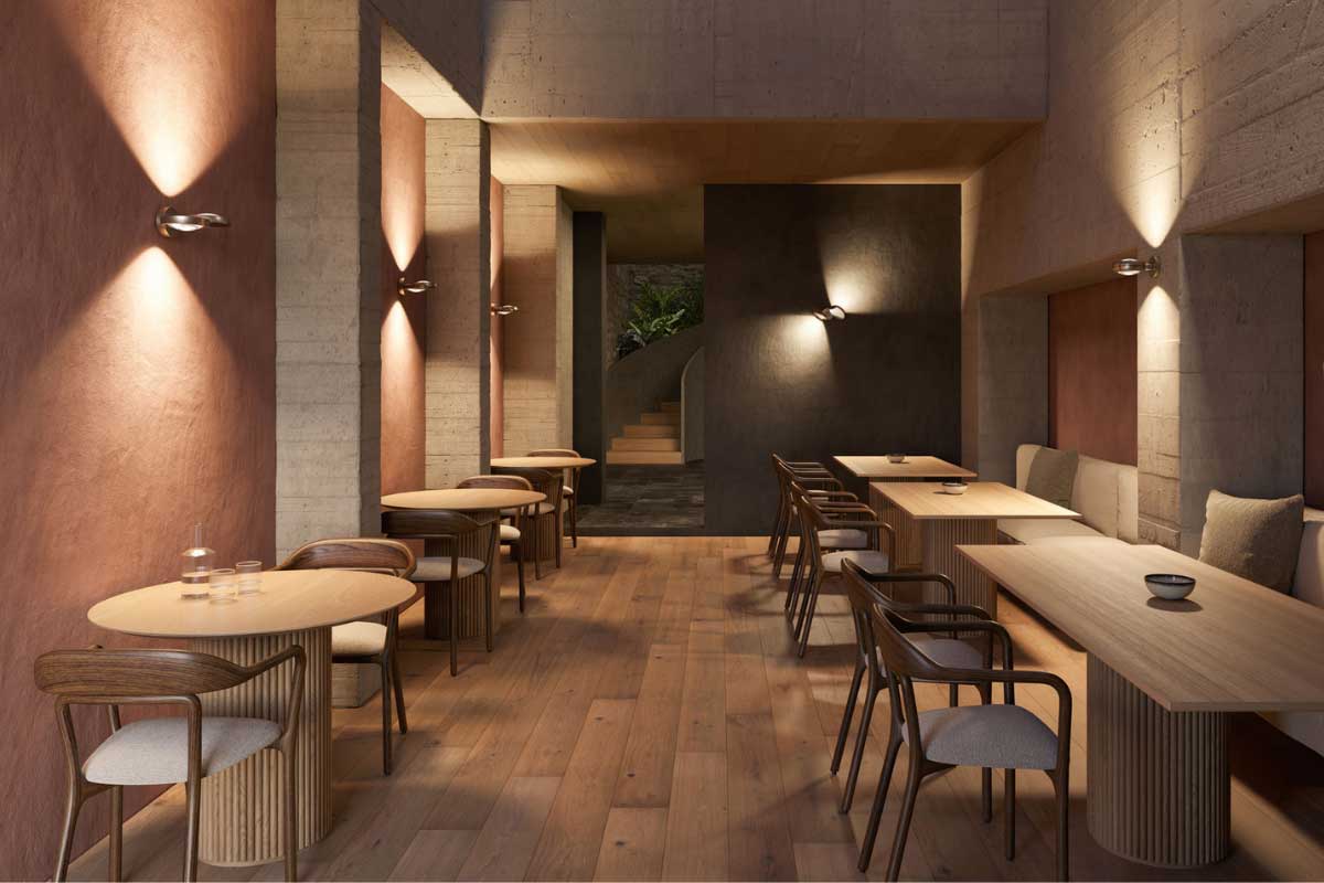 ارتفاع چراغ دیواری در رستوران یا کافه چقدر است؟