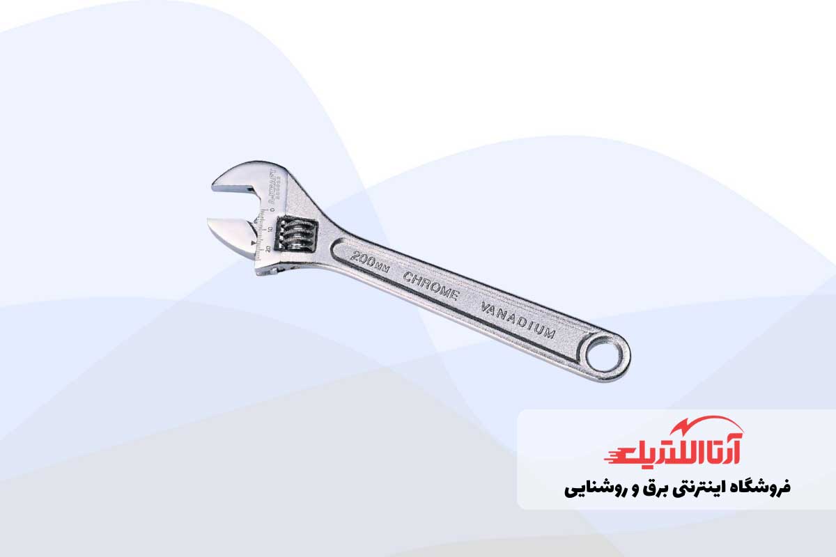 آچار فرانسه برای تعمیر لوازم خانگی