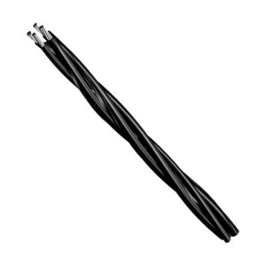 کابل خودنگهدار آلومینیوم 1 در 16+16 متال ABC متری