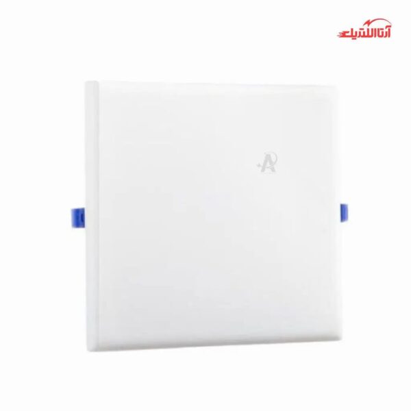 پنل سقفی توکار 18 وات مربع تمام نور فنر متغیر یکتا افروز مدل GREEN