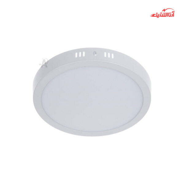 پنل سقفی روکار 24 وات گرد یکتا افروز مدل Green