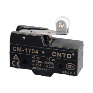 میکرو سوئیچ اهرمی قرقره دار CNTD مدل CM-1704