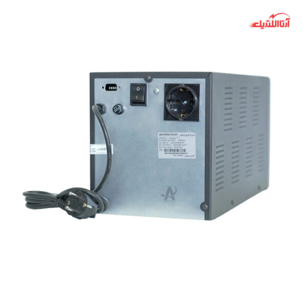 یو پی اس لاین اینتراکتیو 1KVA هژیر صنعت مدل CLASSIC-I با باتری داخلی