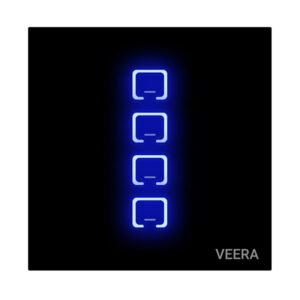 کلید چهار پل لمسی ویرا الکتریک