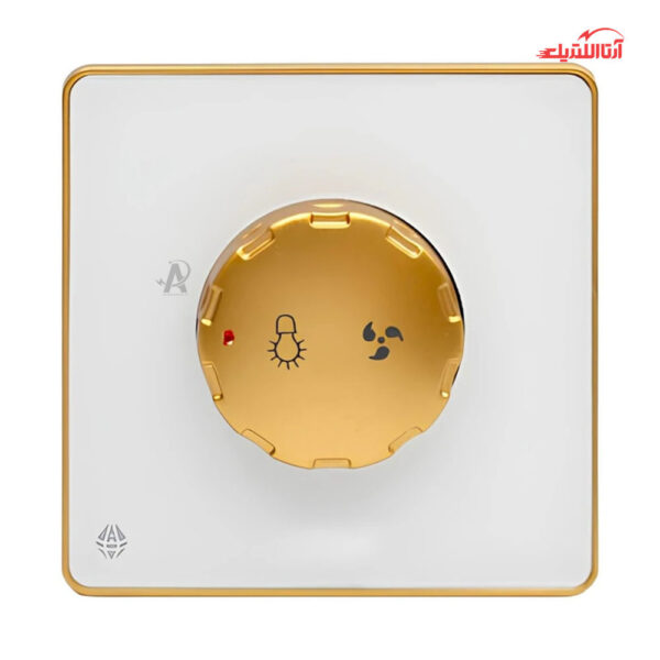 کلید دیمر روشنایی آسیا الکتریک مدل یاقوت