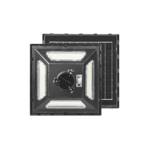 چراغ پارکی 300 وات خورشیدی مربع ویمکس مدل IR-V79300S