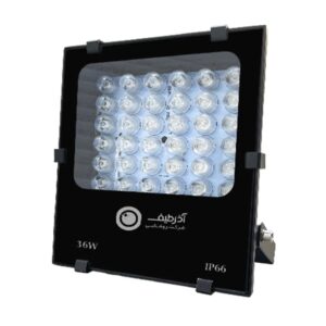 پروژکتور 72 وات 24 ولت لنزدار آذر طیف کد FP72W-24V