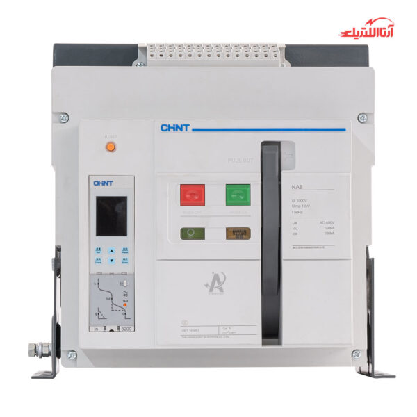 کلید هوایی 1250 آمپر بدنه فیکس موتور دار چانت کد NA8G-1600-1250A