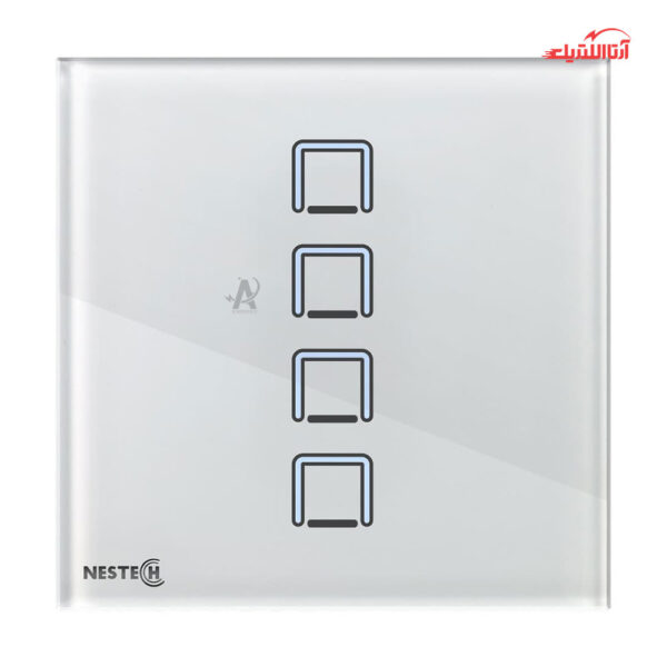 کلید لمسی چهار پل نستک سری INNOVA کد NE3LS01XG4
