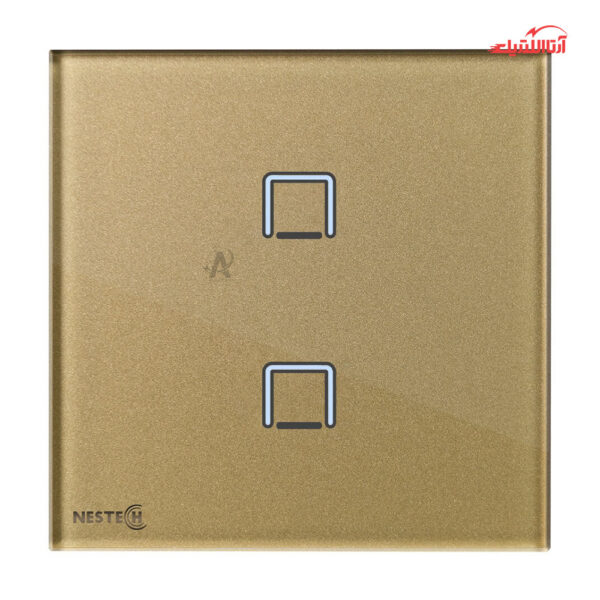 کلید لمسی دو پل ترکیبی نستک سری INNOVA کد NE3MS01XG2