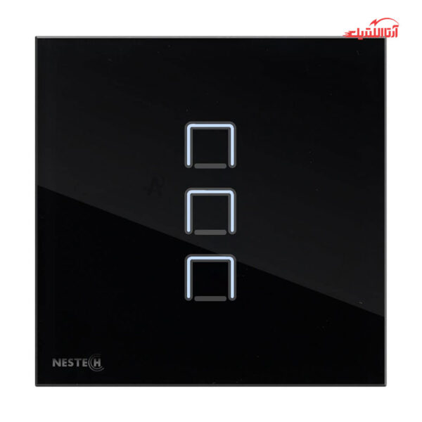 کلید لمسی سه پل DC نستک مدل INNOVA کد NE3(4)LS11XG3