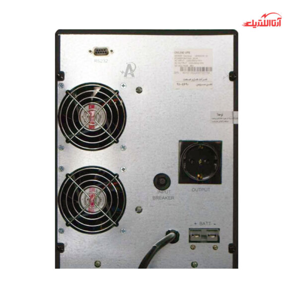 یو پی اس آنلاین 3KVA هژیر صنعت مدل Genesis با باتری داخلی