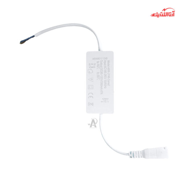 پنل سقفی روکار 48 وات مربع فریم لس بدیع نور مدل سنا 2