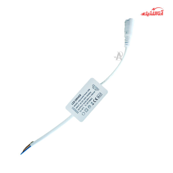 پنل سقفی توکار 10 وات گرد فریم لس فنر متغیر بدیع نور مدل S2