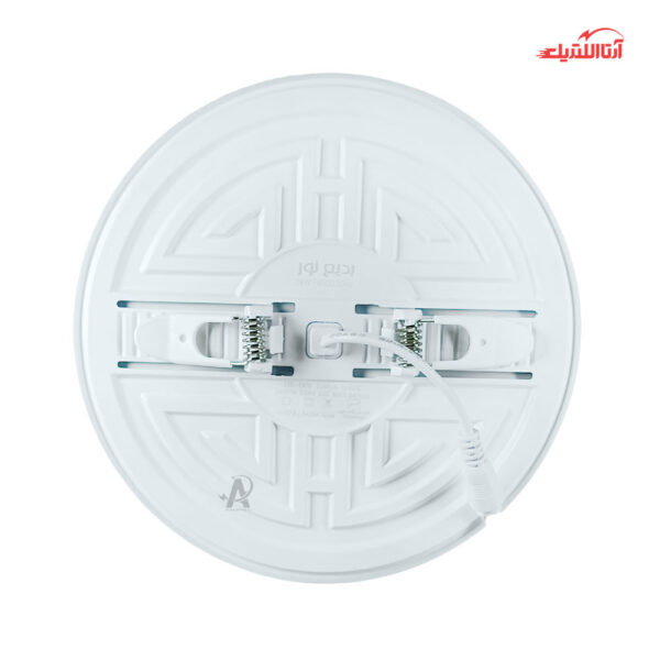 پنل سقفی توکار 24 وات گرد فریم لس فنر متغیر بدیع نور مدل S2