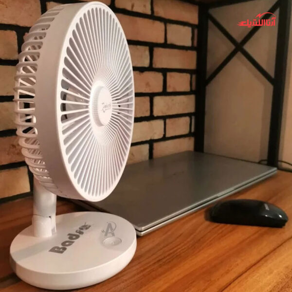 پنکه شارژی قابل تنظیم پارس اروند مدل بادسا
