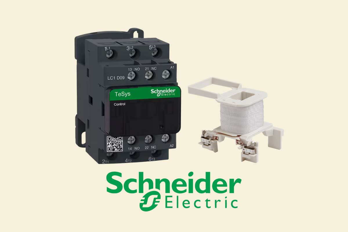 اشنایدر بهترین برند بوبین کنتاکتور