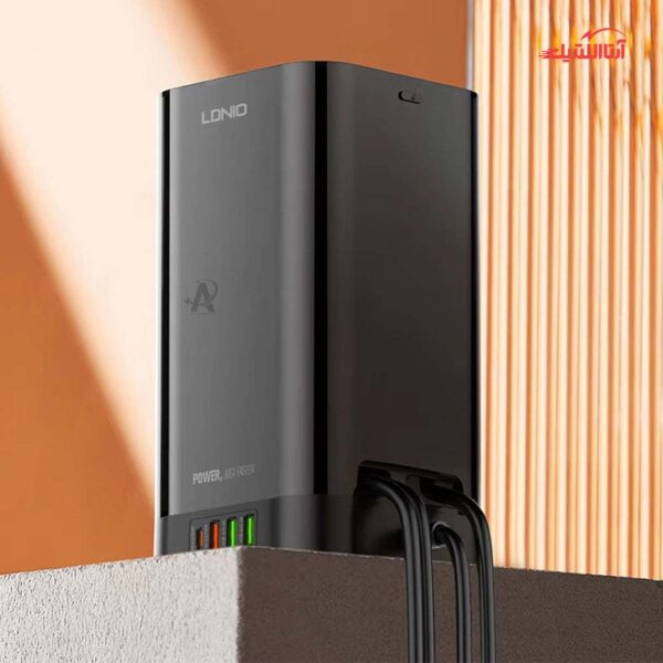 باکس رابط 3 خانه و شارژ وایرلس 2500 وات الدینیو مدل SEW-4485