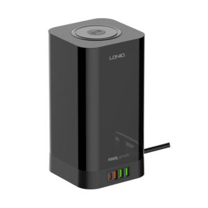 باکس رابط 3 خانه و شارژ وایرلس 2500 وات الدینیو مدل SEW-4485